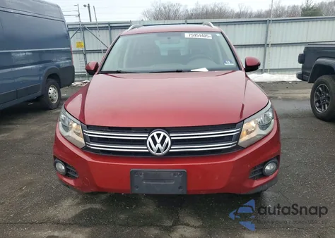 2015 Volkswagen Tiguan S из США, поврежденный, VIN WVGBV7AX0FW101250